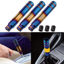 Load image into Gallery viewer, 13cm/18cm Jdm Bride Burnt Blue Style Gold Aluminum Alloy Gear Shift Knob Shifter Lever Head for Universal Car

