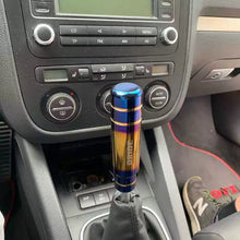 Load image into Gallery viewer, 13cm/18cm Jdm Bride Burnt Blue Style Gold Aluminum Alloy Gear Shift Knob Shifter Lever Head for Universal Car
