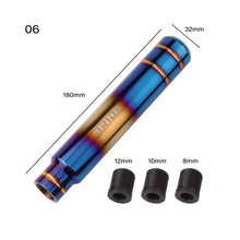 Load image into Gallery viewer, 13cm/18cm Jdm Bride Burnt Blue Style Gold Aluminum Alloy Gear Shift Knob Shifter Lever Head for Universal Car
