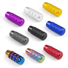 Load image into Gallery viewer, Universal Auto JDM 9.5cm Length Aluminum Gear Shift Knob Manual Transmission Aluminum knurled Racing Car Shift Lever Gear Knob
