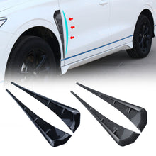 Load image into Gallery viewer, 1Pair Car Side Fender Side Air Vent Cover Trim Modified Carbon Fiber Fen der Side Gills Universal Air Vent Decorative Stickers

