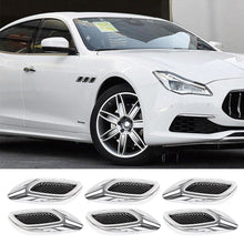 Load image into Gallery viewer, 6PCS Car Side Vent Air Flow Fender Car Side Fake Vent Sticker Intake ABS Auto Simulation Side Vents Styling Car Accessories
