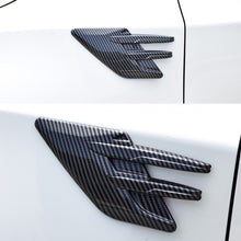 Load image into Gallery viewer, 2Pcs Car Styling 3D Shark Gill Car Side Fake Vent Sticker Car Exterior Air Intake Flow Side Fender Vent Wing Cover Trim Tuning
