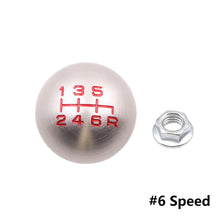 Load image into Gallery viewer, 5/6 Speed JDM Ball Shape Shift Manual Gear Knob M10*1.5 For Honda Fit Civic City FD2 FN2 EP3 TYPE R DC2 DC5 AP1 AP2 S2000 F20C
