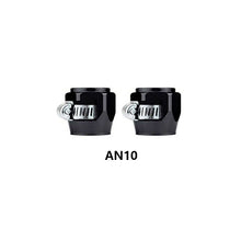 Load image into Gallery viewer, 2Pcs Hose Clamp AN4 AN6 AN8 AN10 Fuel Pipe Clip Oil Water Tube Hose Fittings Finisher Clamps Hex Finishers
