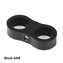 Load image into Gallery viewer, Universal Auto Part AN4 AN6 AN8 AN10 Billet Oil Fuel Water Hose Tube Seprator Divider Clamp Line Pipe Clamp Tubing Bracket Clamp

