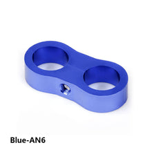 Load image into Gallery viewer, Universal Auto Part AN4 AN6 AN8 AN10 Billet Oil Fuel Water Hose Tube Seprator Divider Clamp Line Pipe Clamp Tubing Bracket Clamp
