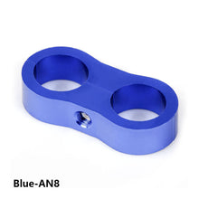 Load image into Gallery viewer, Universal Auto Part AN4 AN6 AN8 AN10 Billet Oil Fuel Water Hose Tube Seprator Divider Clamp Line Pipe Clamp Tubing Bracket Clamp
