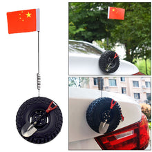 Load image into Gallery viewer, Car Decoration Small Spare Tire Trunk Mini Tire Car Exterior Car Off-road Decorative Car Spare Tire Tail Decor Car Accessories
