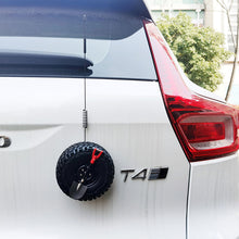 Load image into Gallery viewer, Car Decoration Small Spare Tire Trunk Mini Tire Car Exterior Car Off-road Decorative Car Spare Tire Tail Decor Car Accessories
