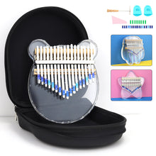 Load image into Gallery viewer, Kalimba Thumb Piano 17 Keys Portable Mbira Finger Piano Gifts for Kids and Adults Beginners Musical Instrument Present
