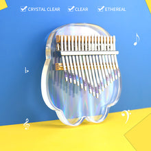 Load image into Gallery viewer, Kalimba Thumb Piano 17 Keys Portable Mbira Finger Piano Gifts for Kids and Adults Beginners Musical Instrument Present
