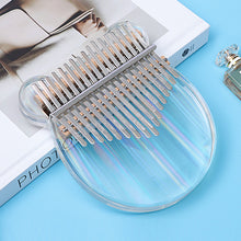 Load image into Gallery viewer, Kalimba Thumb Piano 17 Keys Portable Mbira Finger Piano Gifts for Kids and Adults Beginners Musical Instrument Present
