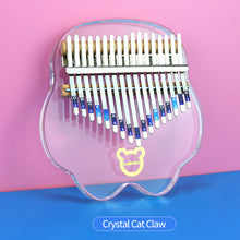Load image into Gallery viewer, Kalimba Thumb Piano 17 Keys Portable Mbira Finger Piano Gifts for Kids and Adults Beginners Musical Instrument Present
