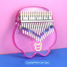 Load image into Gallery viewer, Kalimba Thumb Piano 17 Keys Portable Mbira Finger Piano Gifts for Kids and Adults Beginners Musical Instrument Present
