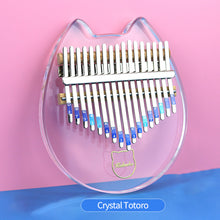 Load image into Gallery viewer, Kalimba Thumb Piano 17 Keys Portable Mbira Finger Piano Gifts for Kids and Adults Beginners Musical Instrument Present
