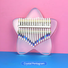 Load image into Gallery viewer, Kalimba Thumb Piano 17 Keys Portable Mbira Finger Piano Gifts for Kids and Adults Beginners Musical Instrument Present
