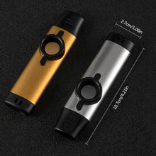 Load image into Gallery viewer, Professional Kazoo Metal Resin Kazu Flute Woodwind Instrument Wood Kazoo Diaphragm Mouth Music Gift Good Companion for Guitar
