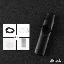 Load image into Gallery viewer, Professional Kazoo Metal Resin Kazu Flute Woodwind Instrument Wood Kazoo Diaphragm Mouth Music Gift Good Companion for Guitar
