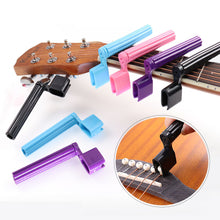 Load image into Gallery viewer, Acoustic Electric Guitar Bass String Peg Winder Bridge Pin Puller Guitar Repair Maintenance Tool Guitar String Winder Replacement Tool

