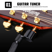 Load image into Gallery viewer, 3 in 1 Maintenance Guitar Tool Change String Peg Winder / Guitar String Winder / Guitar String Cutter / Pin Puller

