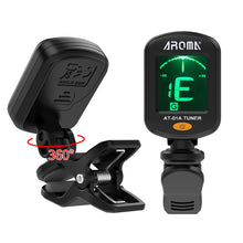 Load image into Gallery viewer, Universal Guitar Tuner Digital LCD Clip-on Equal Temperaments Bass Violin Ukuele Tuner Chromatic 360 Degree Rotatable Sensitive

