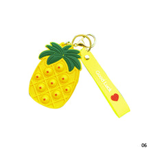 Load image into Gallery viewer, Pop It Sling Bag Unicorn Kids Bag Silicone Bag Strawberry Bag Fidget Bubble Push Stress Relief Toy Bag Kids Girls Cute Storage Bag
