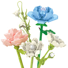 Load image into Gallery viewer, Flower Building Blocks Flower Bouquet 3D Model Toy Grils Ladies Birthday Gifts Rose Creative Room Decorate DIY Toys
