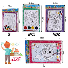 Load image into Gallery viewer, Kids Kids Painting Toys Diy Toys for girl Children's Color Background Watercolor Graffiti Early Education Kindergarten Activity Supplies
