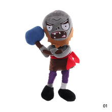Load image into Gallery viewer, 30cm Game PLANTS VS. ZOMBIES PVZ Soft Stuffed Toys Zombies Cartoon Soft Plush Dolls Toy Plushie Doll Xmas Gift For Kids
