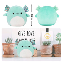 Load image into Gallery viewer, 20cm Stuffed Toys Axolotl Cow Sloth Teal Green Pink Plush Doll Soft Pillow For Kids Room Decoration
