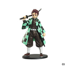 Load image into Gallery viewer, Demon Slayer Action Figures Miniatures Figurine Model Kimetsu No Yaiba Mini Tanjirou Nezuko Kyoujurou Giyuu Doll

