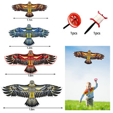 Load image into Gallery viewer, 1.2m/1.6m/1.8m Eagle Kite 50 Meter Kite Line Large Eagle Flying Bird Kites Children Gift Family Trips Garden Outdoor Sports DIY Toy
