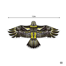 Load image into Gallery viewer, 1.2m/1.6m/1.8m Eagle Kite 50 Meter Kite Line Large Eagle Flying Bird Kites Children Gift Family Trips Garden Outdoor Sports DIY Toy
