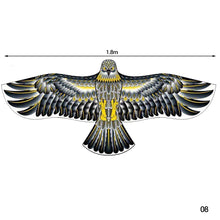 Load image into Gallery viewer, 1.2m/1.6m/1.8m Eagle Kite 50 Meter Kite Line Large Eagle Flying Bird Kites Children Gift Family Trips Garden Outdoor Sports DIY Toy
