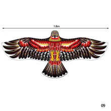 Load image into Gallery viewer, 1.2m/1.6m/1.8m Eagle Kite 50 Meter Kite Line Large Eagle Flying Bird Kites Children Gift Family Trips Garden Outdoor Sports DIY Toy
