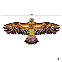 Load image into Gallery viewer, 1.2m/1.6m/1.8m Eagle Kite 50 Meter Kite Line Large Eagle Flying Bird Kites Children Gift Family Trips Garden Outdoor Sports DIY Toy
