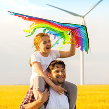 Load image into Gallery viewer, Colorful Rainbow Kite Long Tail Nylon Outdoor Kites Flying Toys For Children Kids Kite Surf
