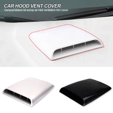 Load image into Gallery viewer, Universal Car Hood Scoop Air Outlet Cover Decoration Air Flow Intake Vent Cover Auto Air Flow Vent Cover Accessories

