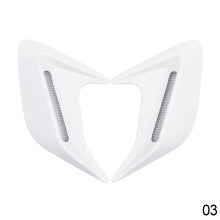 Load image into Gallery viewer, Pair Car Side Air Outlet Air Flow Simulation Mudguard Decoration Air Inlet Sticker Shark Gill Exterior
