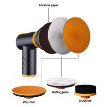 Load image into Gallery viewer, Wireless Car Polisher Waxing Multi-functional Electric Paint Polishing Cleaning Machine Auto Tools USB Rechargeable
