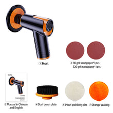 Load image into Gallery viewer, Wireless Car Polisher Waxing Multi-functional Electric Paint Polishing Cleaning Machine Auto Tools USB Rechargeable
