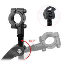 Load image into Gallery viewer, 360-degree Adjustable MTB Bicycle Handlebars Rearview Mirror HD Flat Reflector Clear Vision Cycling Left Right Back Sight Mirror
