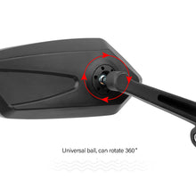 Load image into Gallery viewer, 360-degree Adjustable MTB Bicycle Handlebars Rearview Mirror HD Flat Reflector Clear Vision Cycling Left Right Back Sight Mirror
