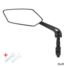 Load image into Gallery viewer, 360-degree Adjustable MTB Bicycle Handlebars Rearview Mirror HD Flat Reflector Clear Vision Cycling Left Right Back Sight Mirror
