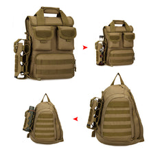 Load image into Gallery viewer, Portable Outdoor Tactical Molle Water Bottle Nylon Pouch 300ML-850ML Canteen Cover Holster Travel Kettle Bag With Molle System
