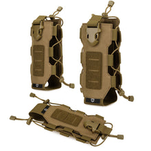Load image into Gallery viewer, Portable Outdoor Tactical Molle Water Bottle Nylon Pouch 300ML-850ML Canteen Cover Holster Travel Kettle Bag With Molle System
