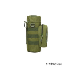 Load image into Gallery viewer, Tactical Molle Zipper Hunting Camo Water Bottle Pouches Mess Pouch Nylon Waterproof Waist Bag Outdoor Travel Sports Bottle Pouch
