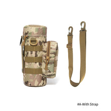 Load image into Gallery viewer, Tactical Molle Zipper Hunting Camo Water Bottle Pouches Mess Pouch Nylon Waterproof Waist Bag Outdoor Travel Sports Bottle Pouch
