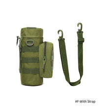 Load image into Gallery viewer, Tactical Molle Zipper Hunting Camo Water Bottle Pouches Mess Pouch Nylon Waterproof Waist Bag Outdoor Travel Sports Bottle Pouch
